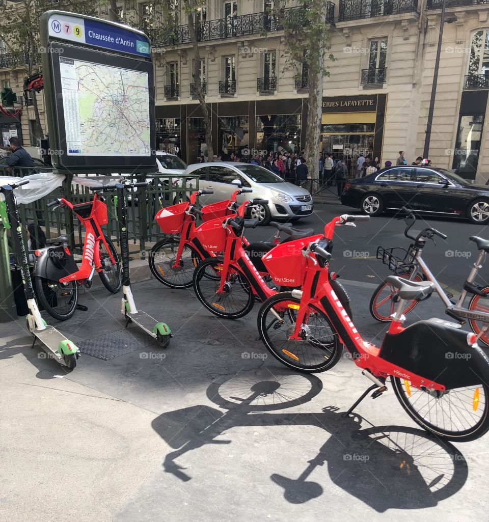 On the streets of paris 2019