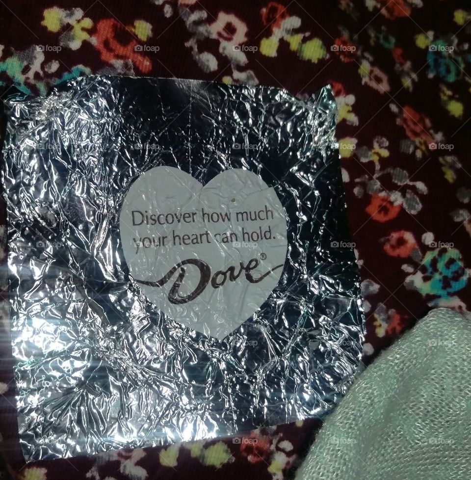 dove wrapper wise words