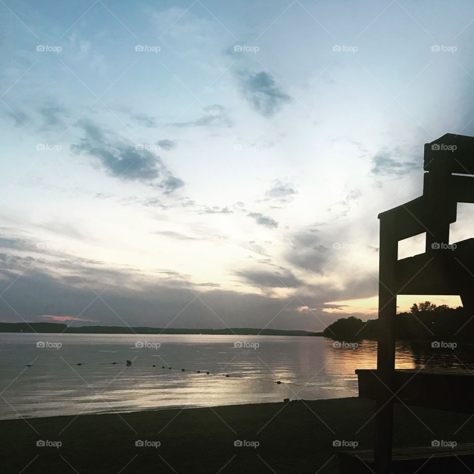 Lake Pepin at Sunset
