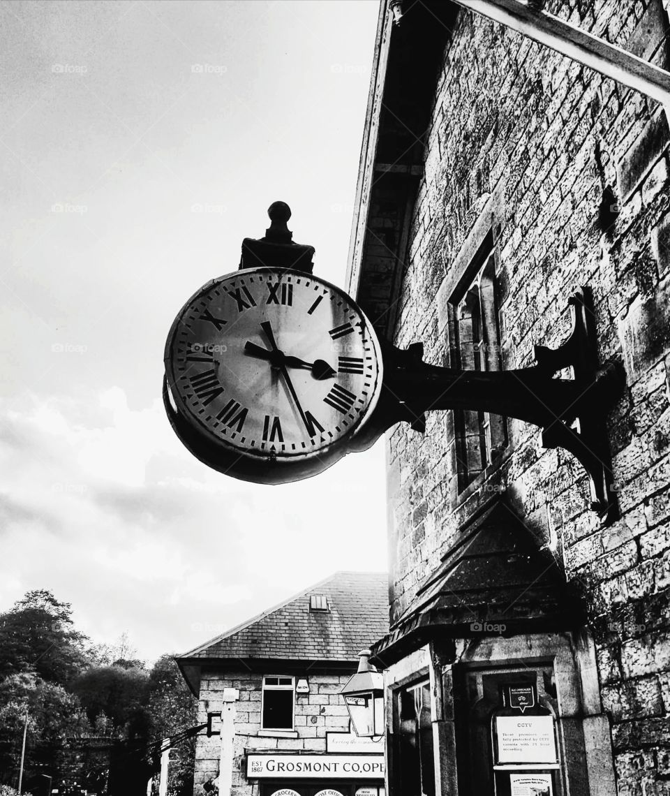 Railwaystation clock