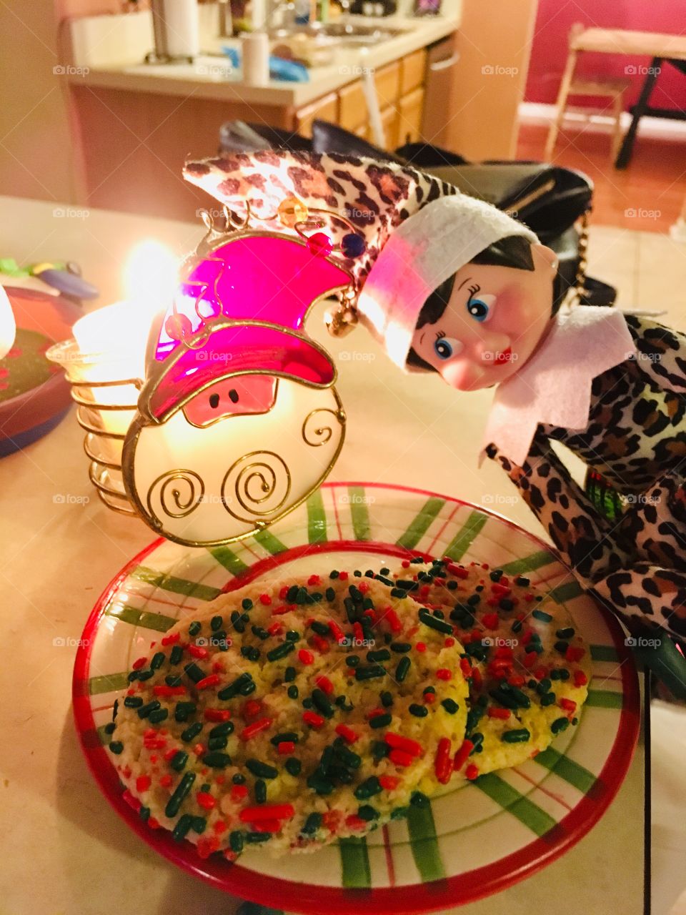 Leaving cookies for Santa 🎅