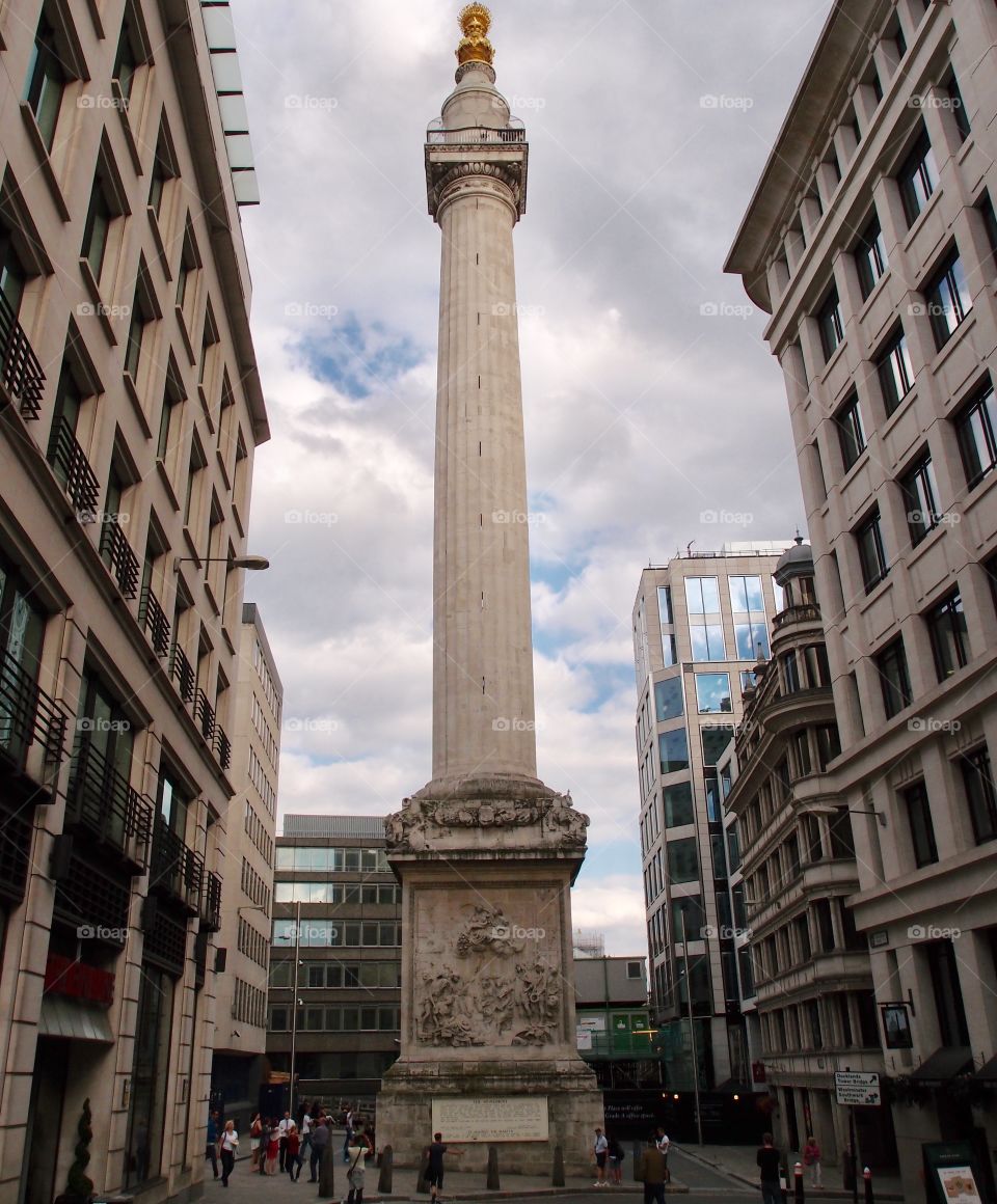 Summer vacation sightseeing in London 