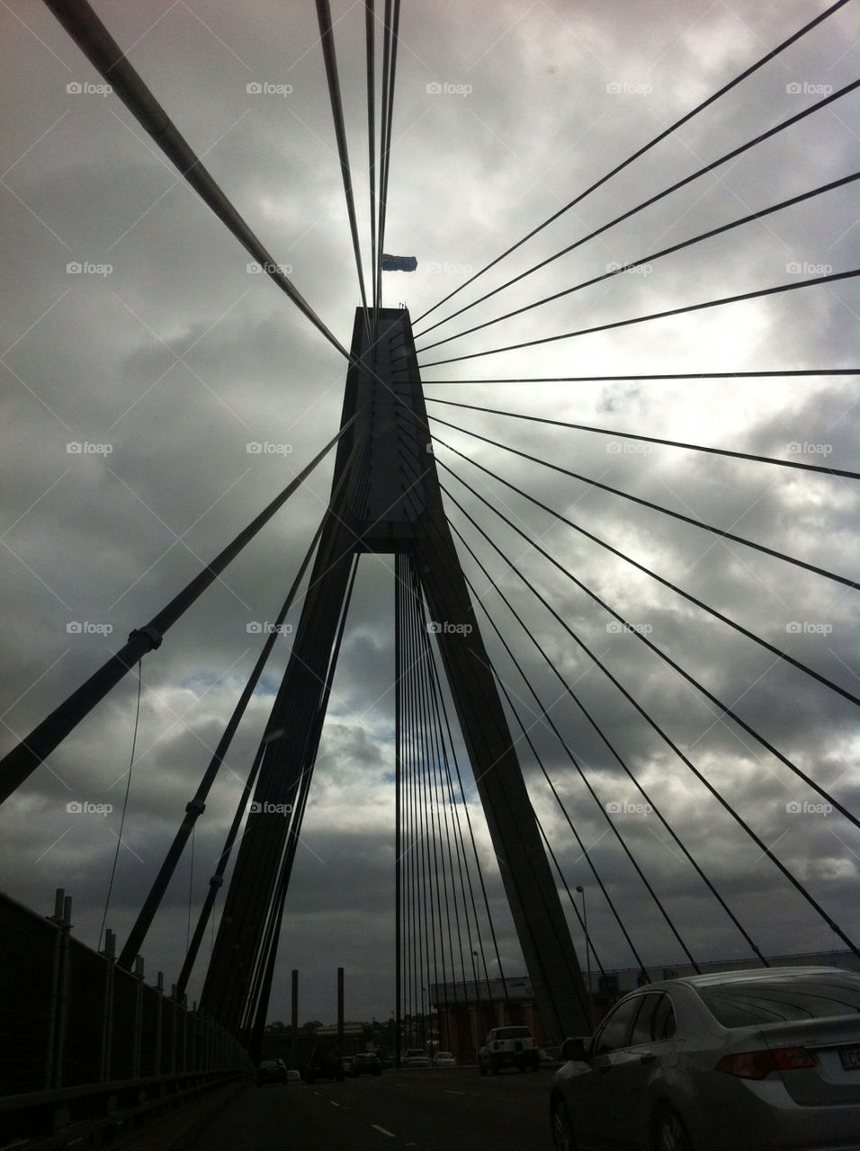 clouds bridge australia sydney by cbouris