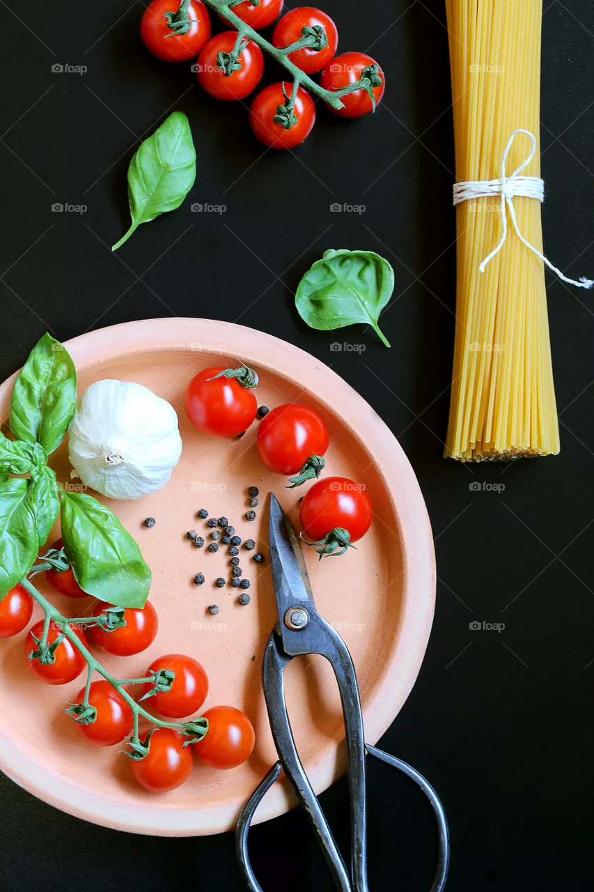 Preparing the dishes