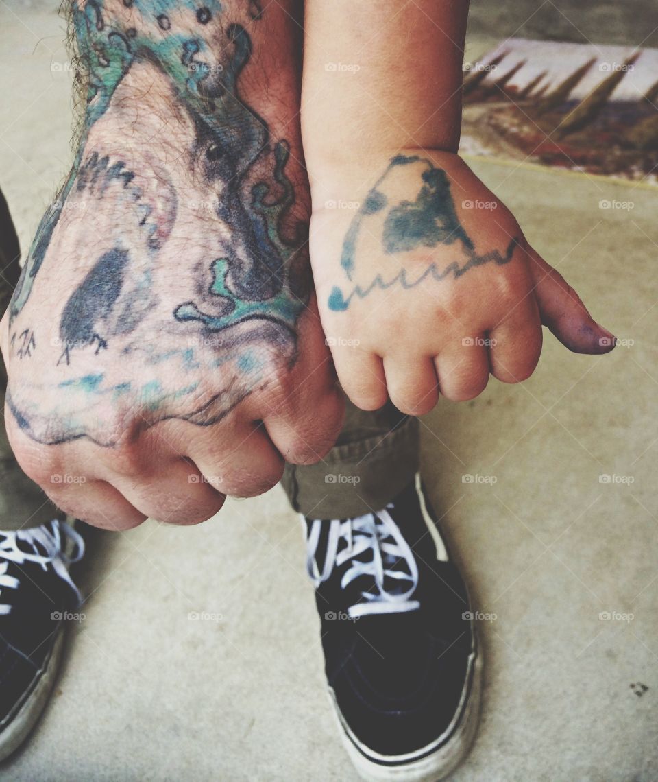 Tattoos are art.