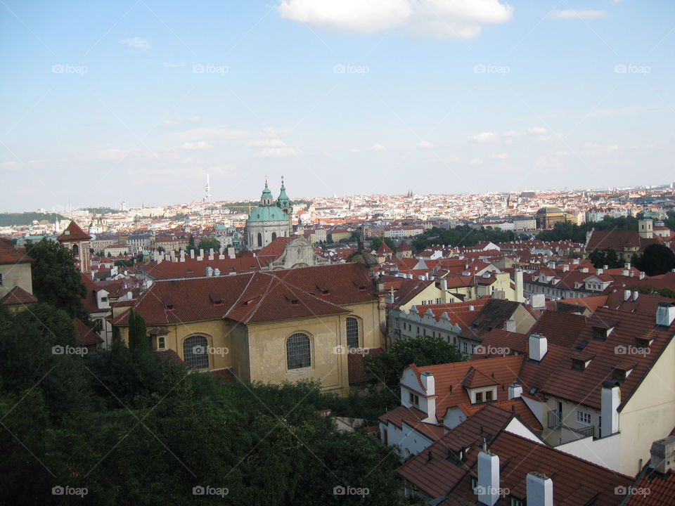 A view of Prague 