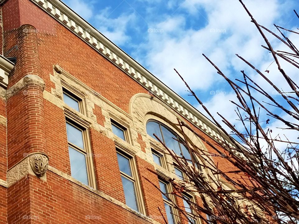 The Richland County Courthouse.
This building has so many details.