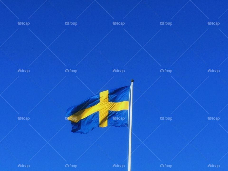 Sveriges flaga