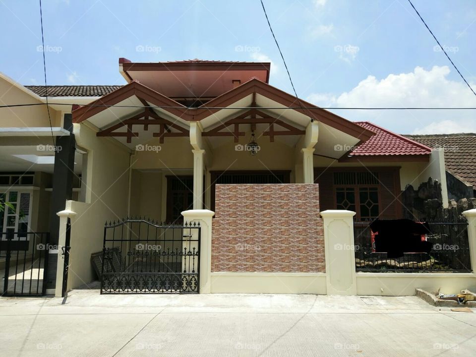 a new house in the cluster