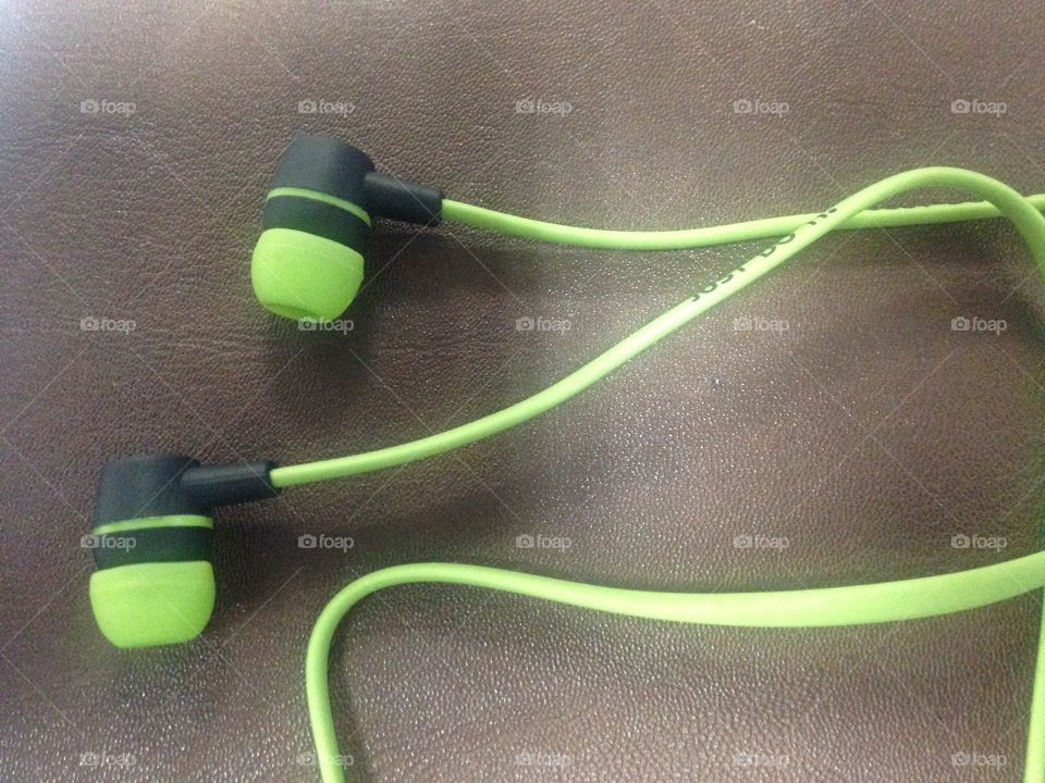 Small green Headphone