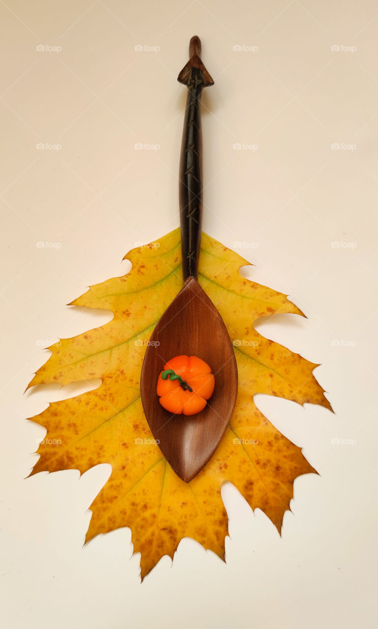 Pumpkin made of chocolate, please