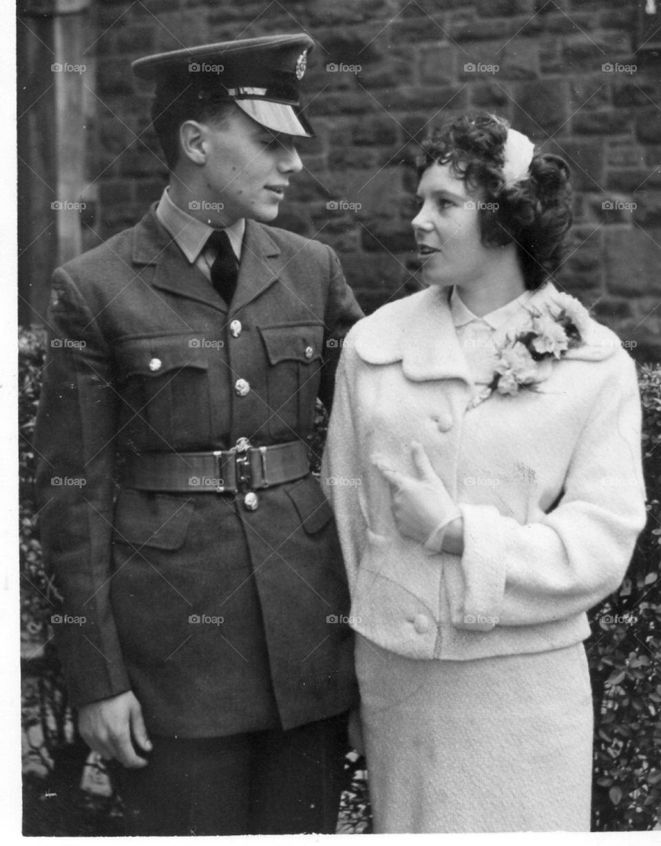 Wedding in 1958