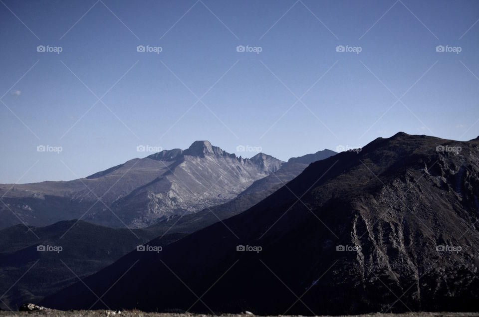Rockies above tree line