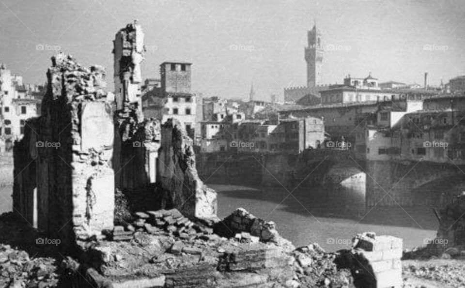 Florence, in the war 1948