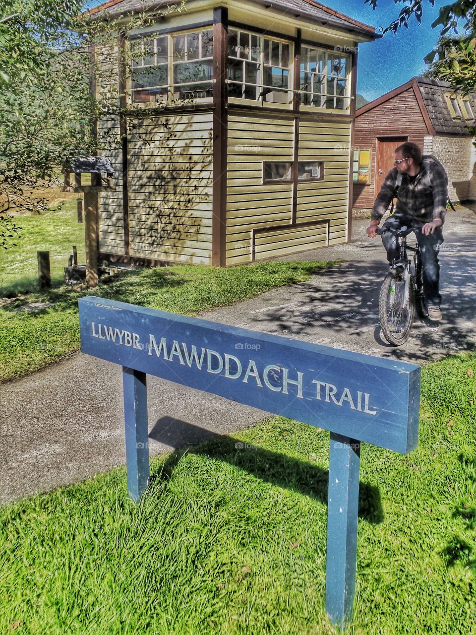 Cycling. Barmouth 