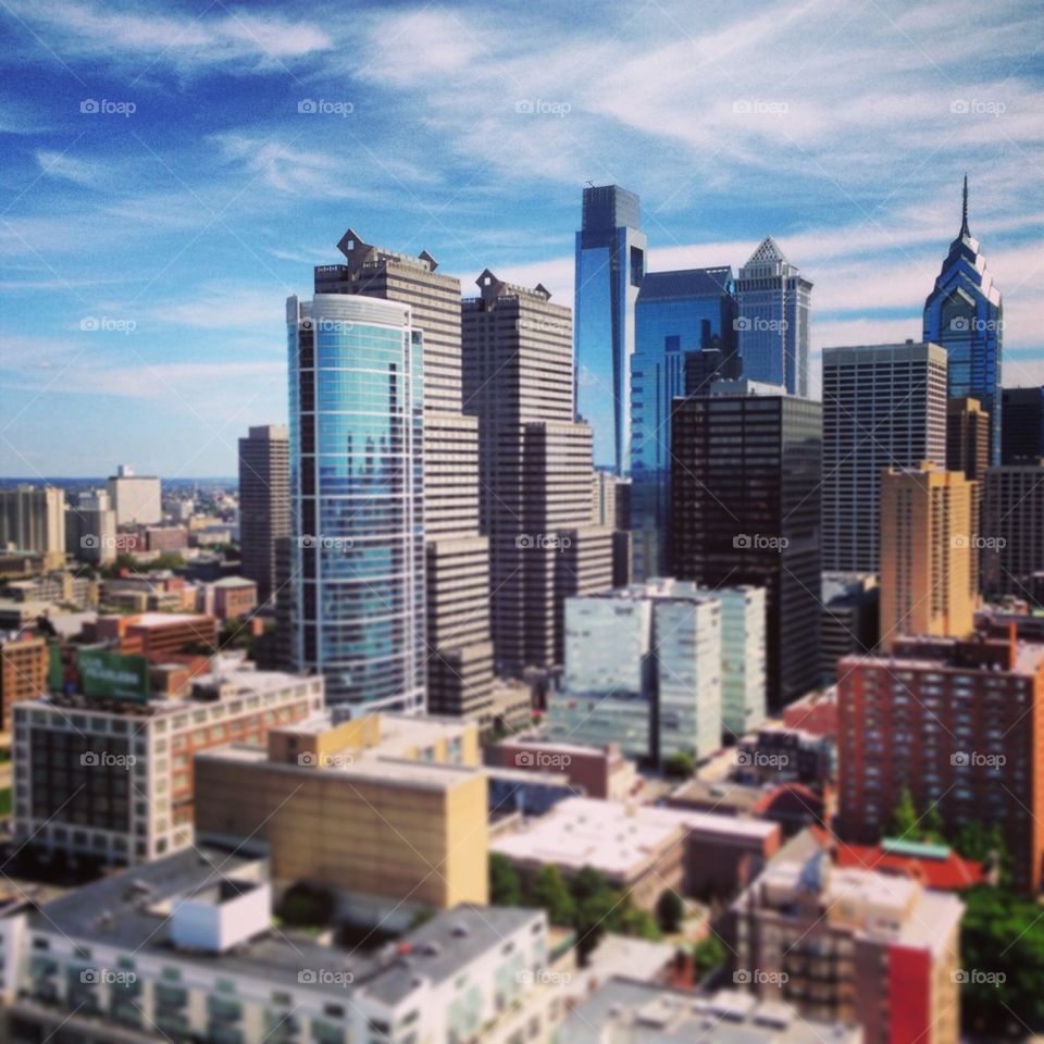 Philly skyline