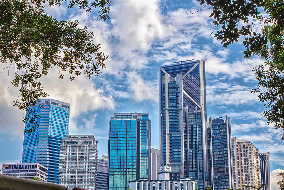 Office building exterior at Kuala Lumpur