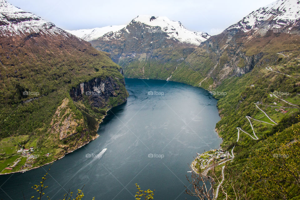 Fjords Viewpoint in Geiranger, Norway