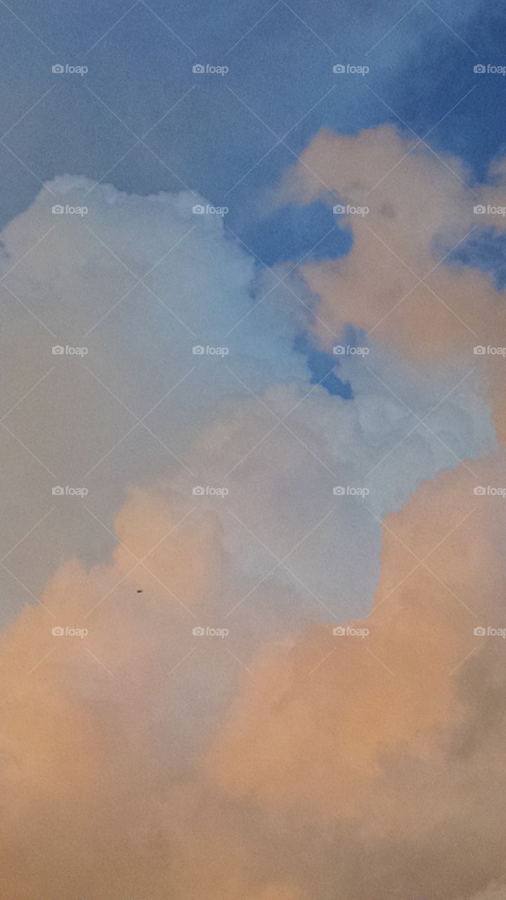 Cloud 19. The sky put on a spectacular show at sundown.