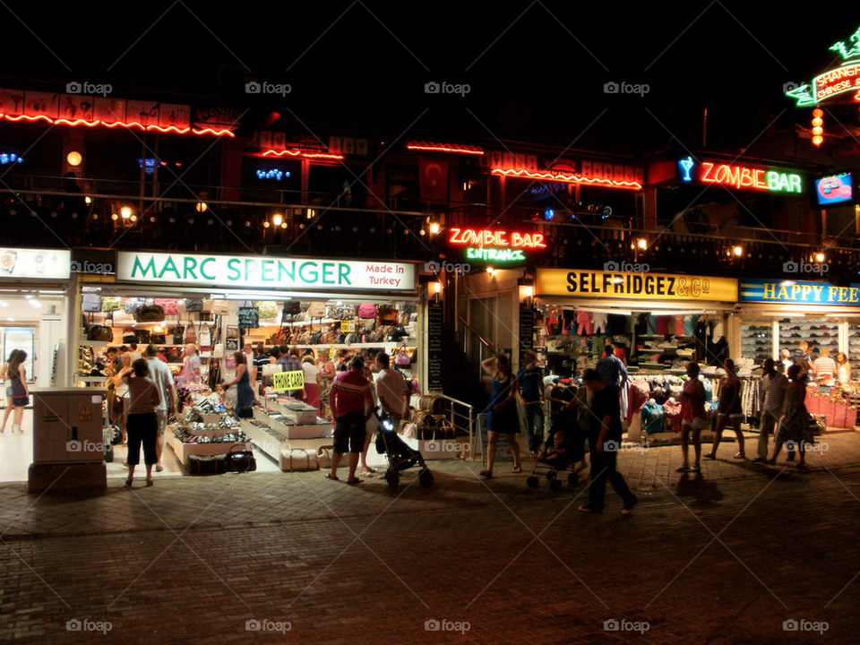 night holiday shop turkey by strddyeddy