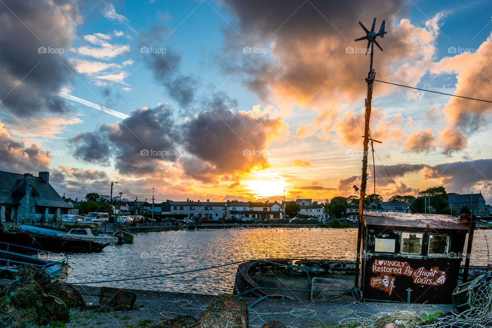 Sunset in Galway