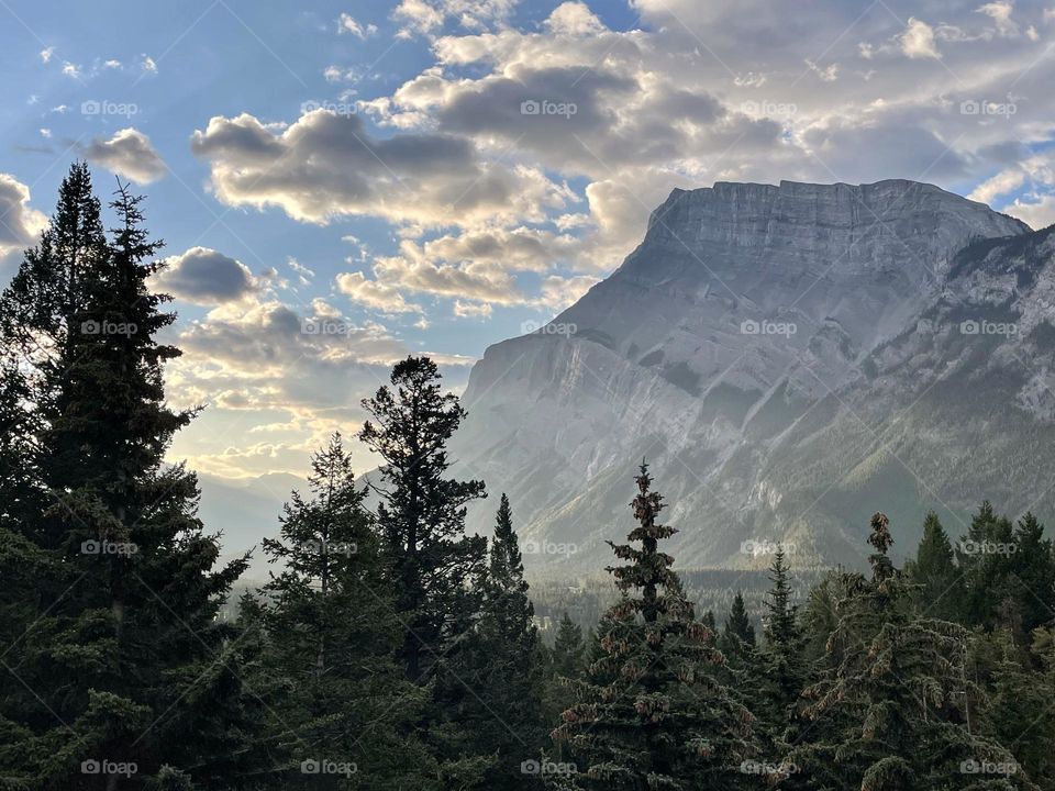 Mountains & Clouds