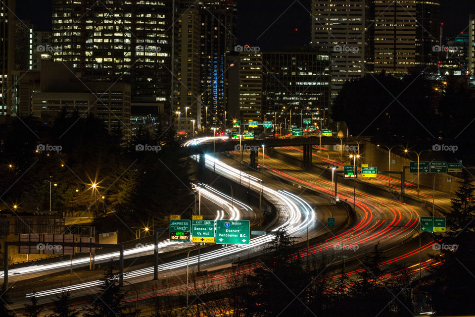 Traffic, Road, City, Blur, Transportation System