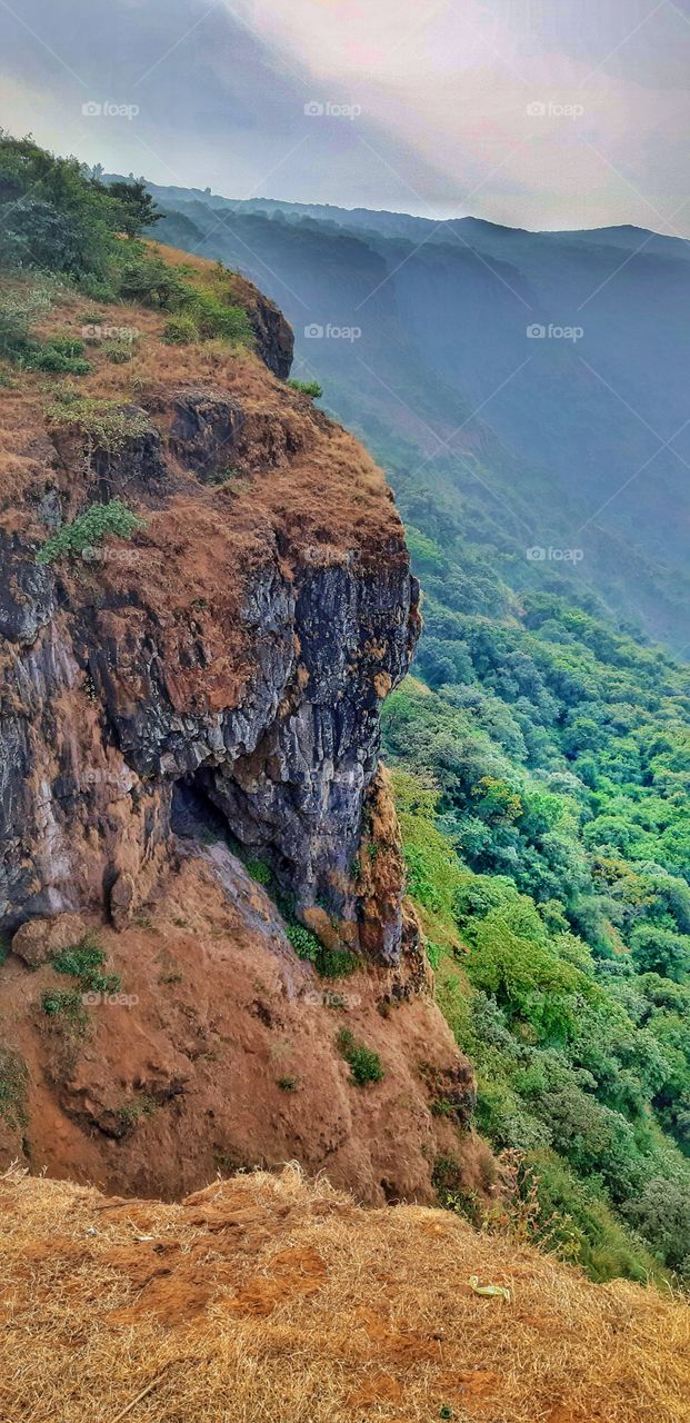 Landscape - Mountains with surrounding beauty of nature