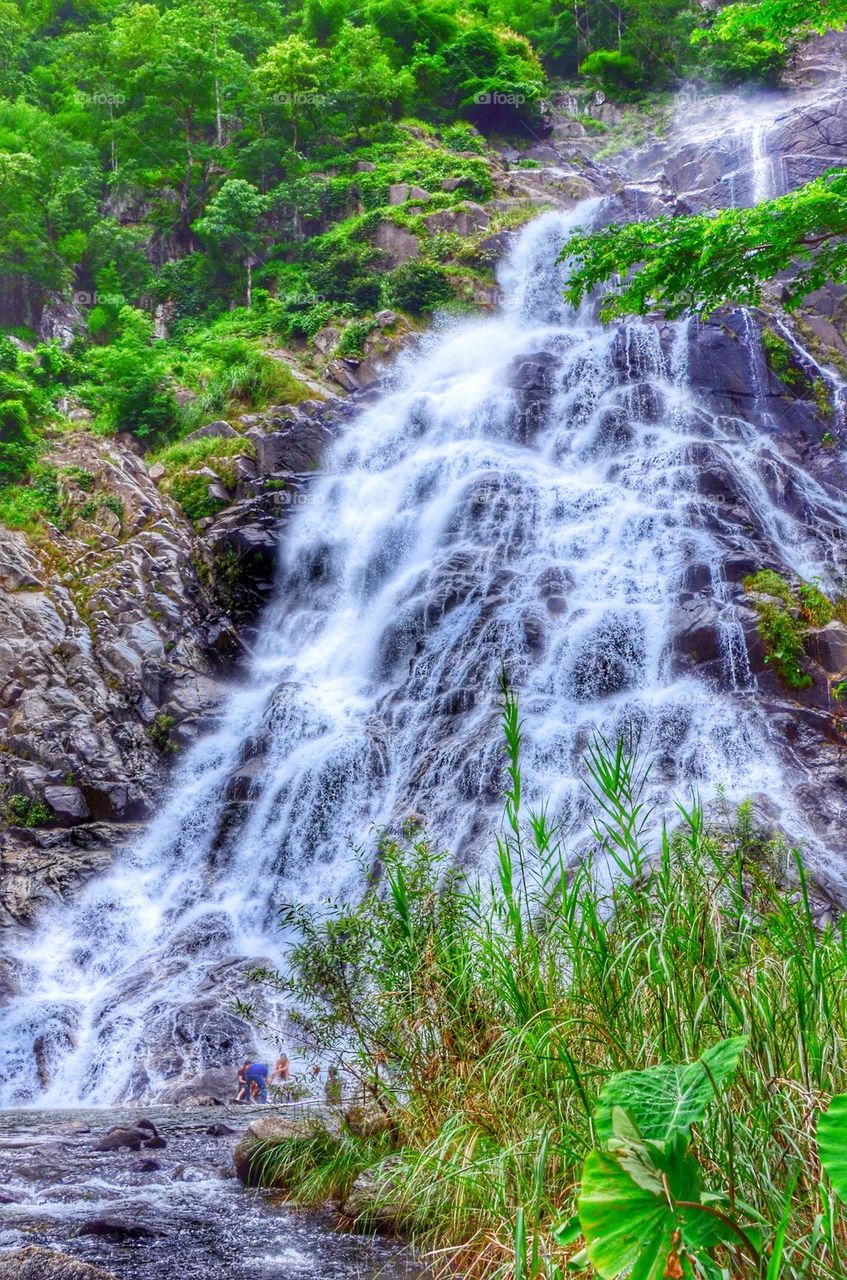 Tao Dam Waterfall