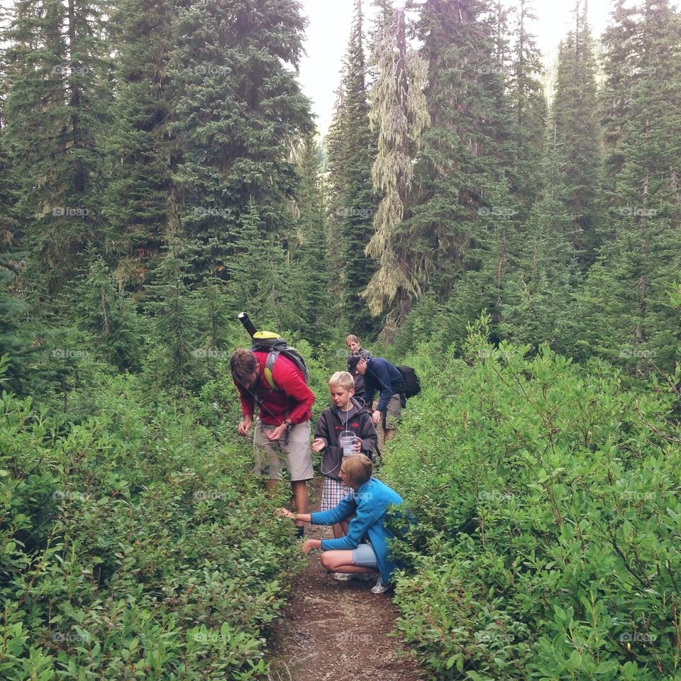 Huckleberry hike