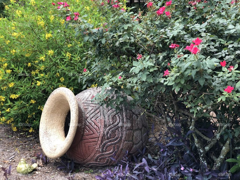 Garden pottery