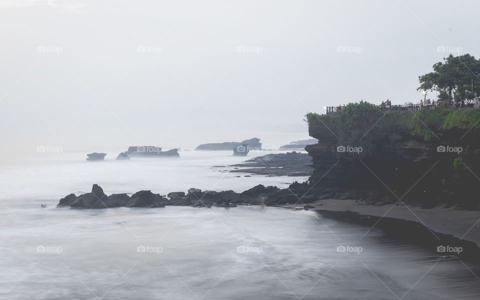 White waves. Bali