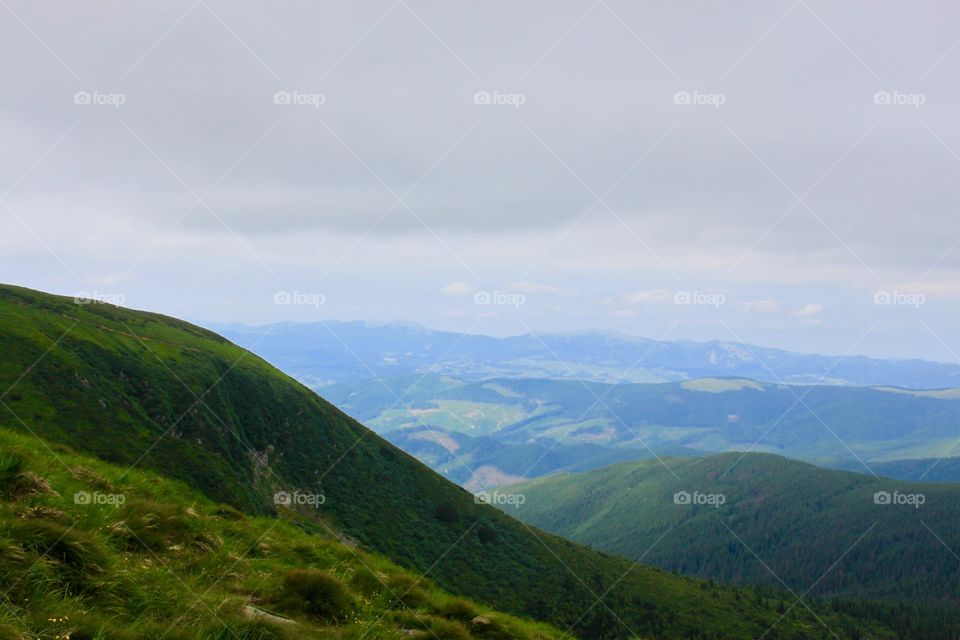 Carpathian mountain 