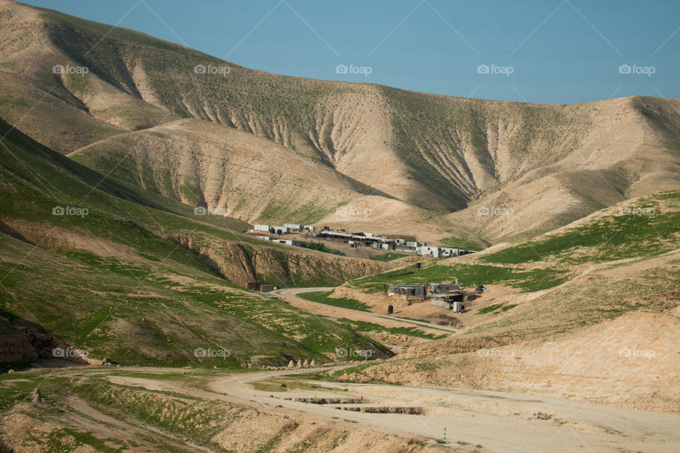 Bedouin village