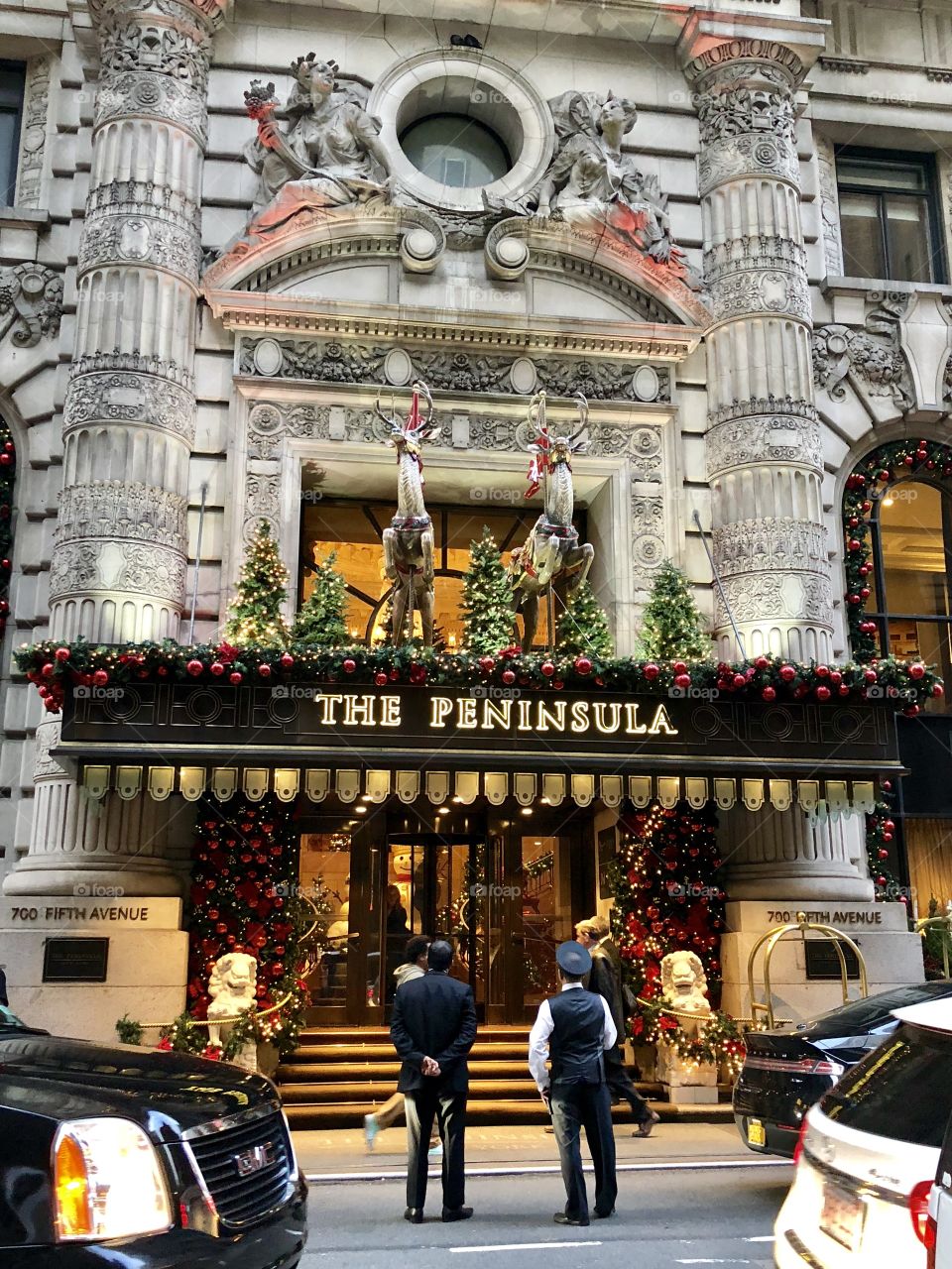 The Peninsula hotel in NYC