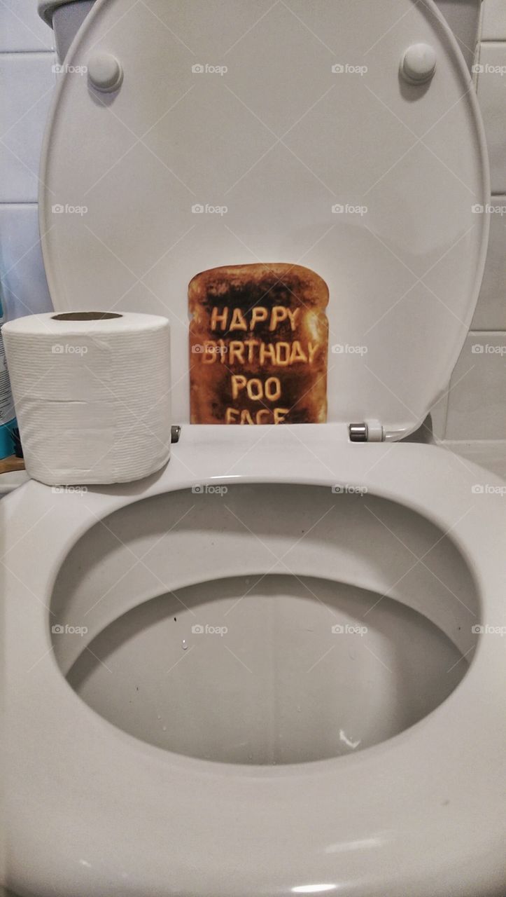 Happy birthday poo face