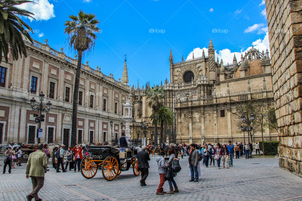 Sunny day in Seville