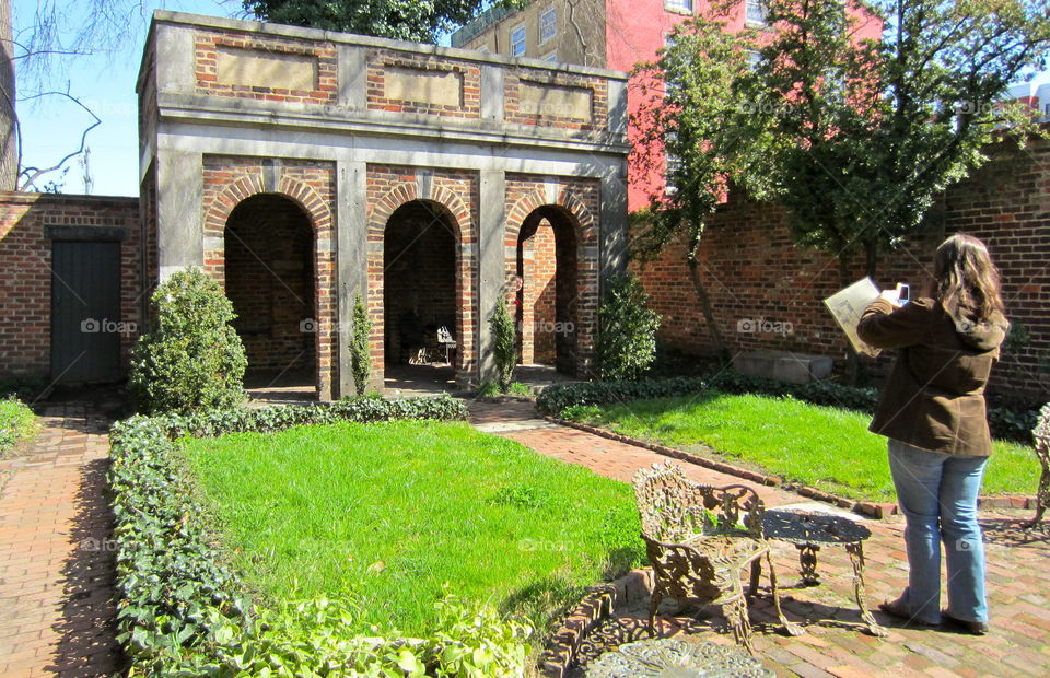 Garden, Architecture, Flower, Outdoors, Building