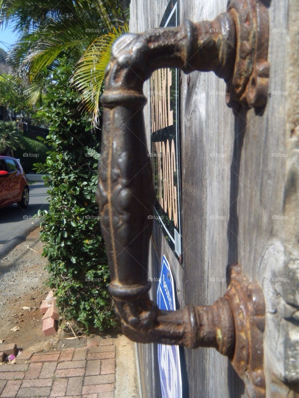 It Opens by Backwards Force