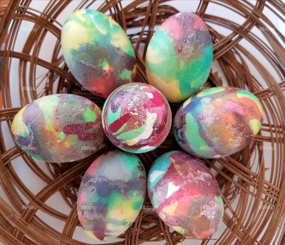 Easter egg art