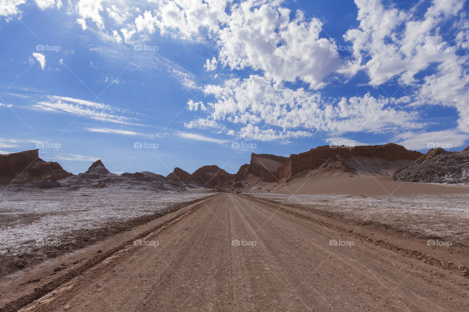 Atacama Desert in Chile.