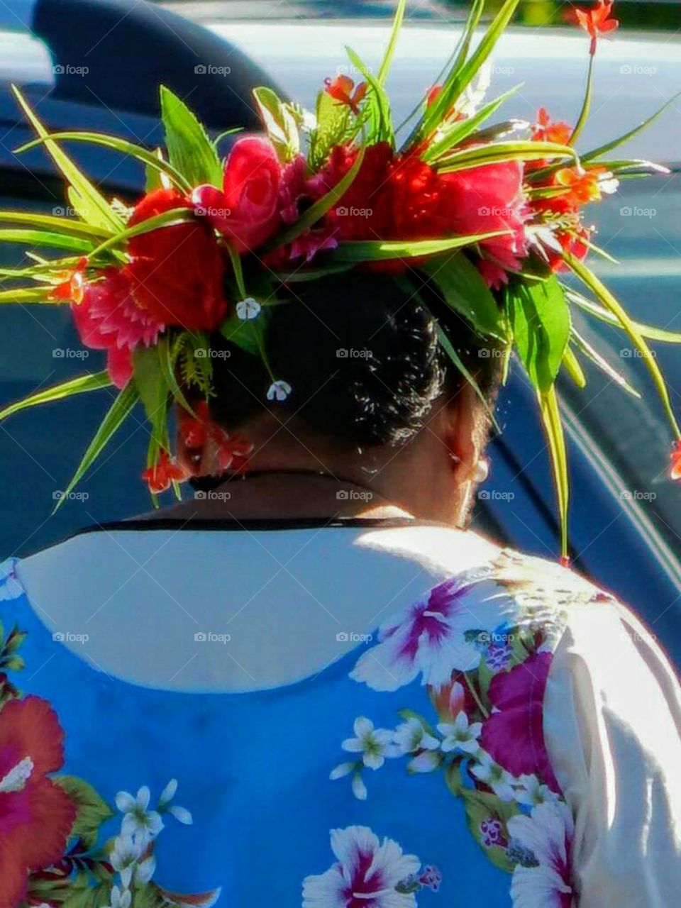 Island flowers, Aitutaki