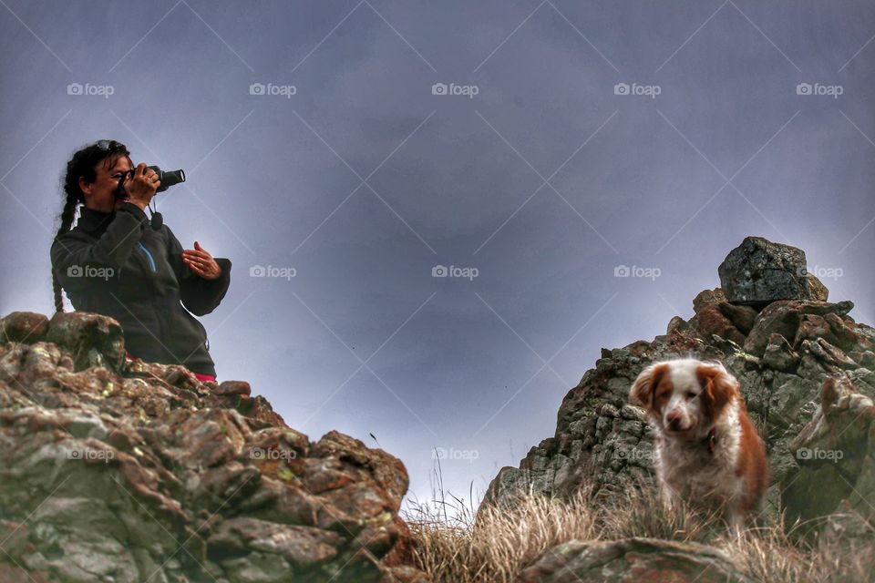 Fotografa in azione