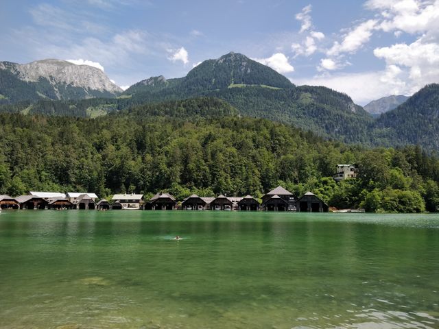 Königssee, cristalclear, water, Mountains, lake