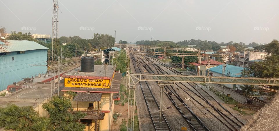 railway tracks