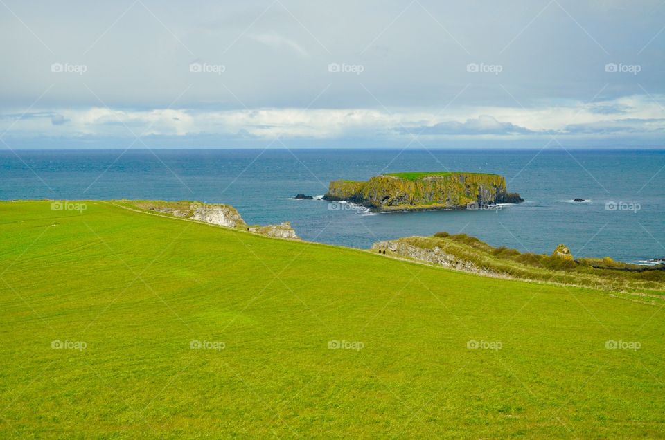 Scenic view of sea