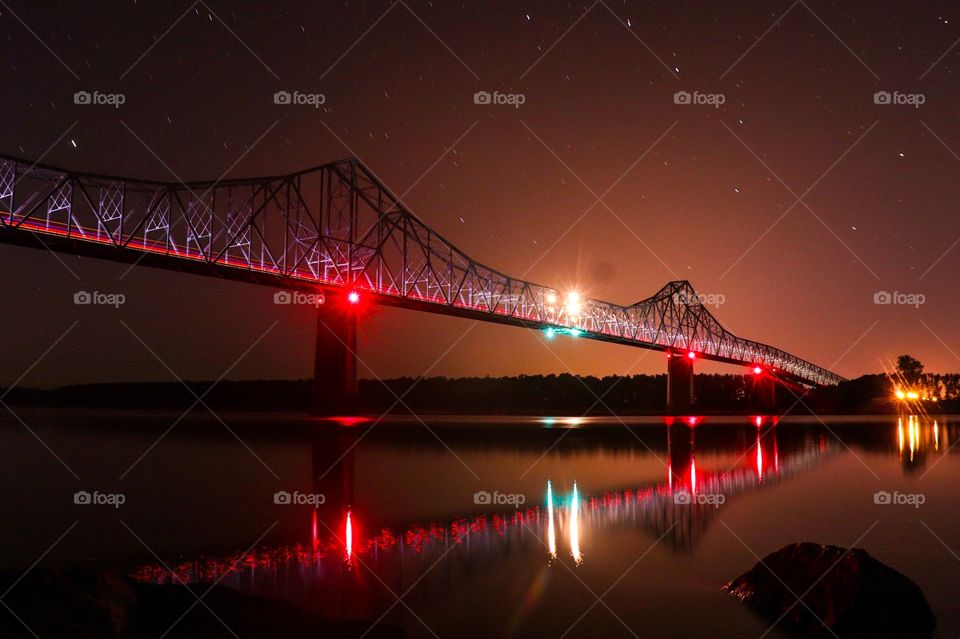 Missouri Illinois bridge near Charleston mo