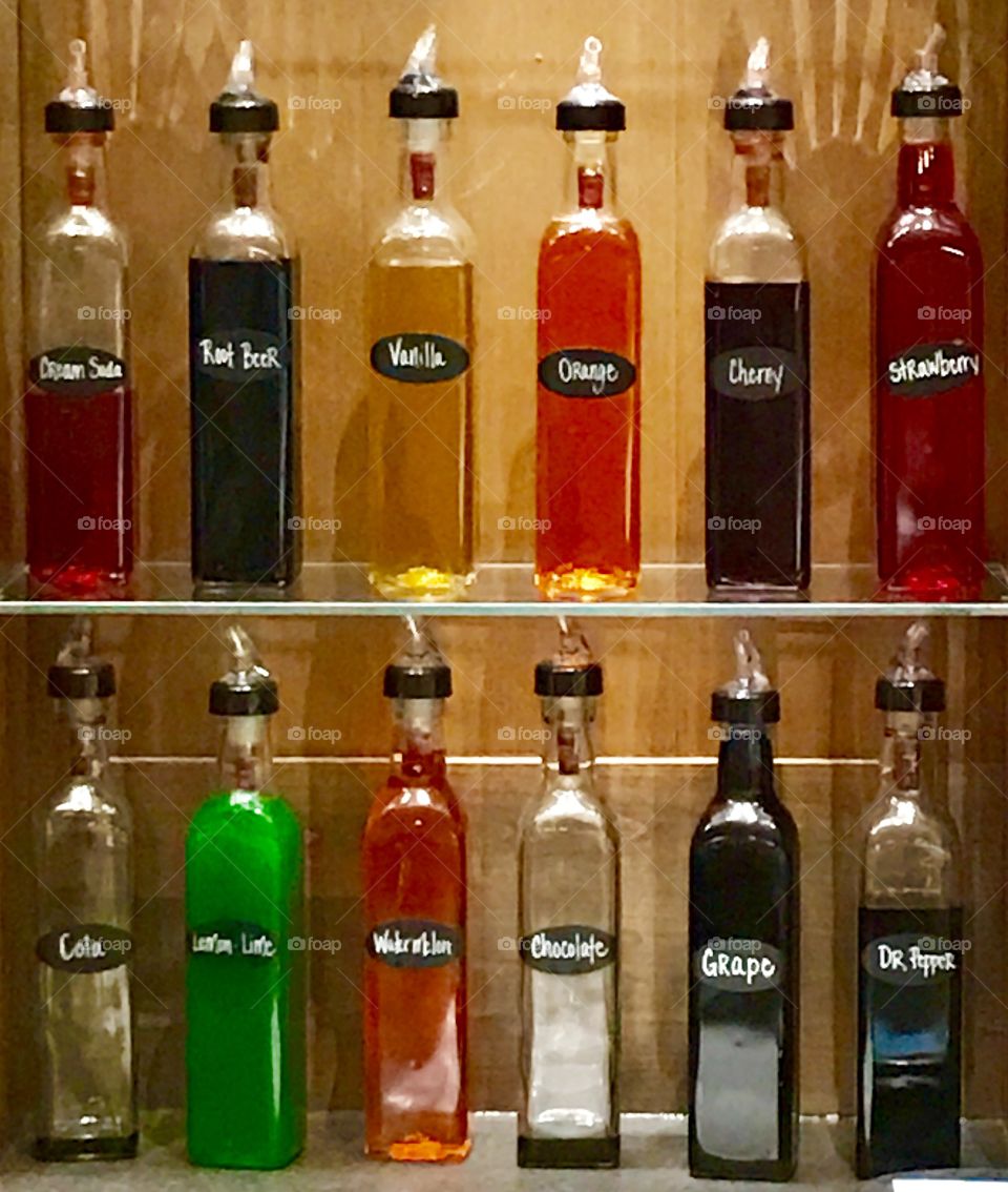 Old Fashioned Colors and Flavors