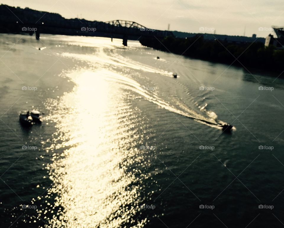 Boating On The River