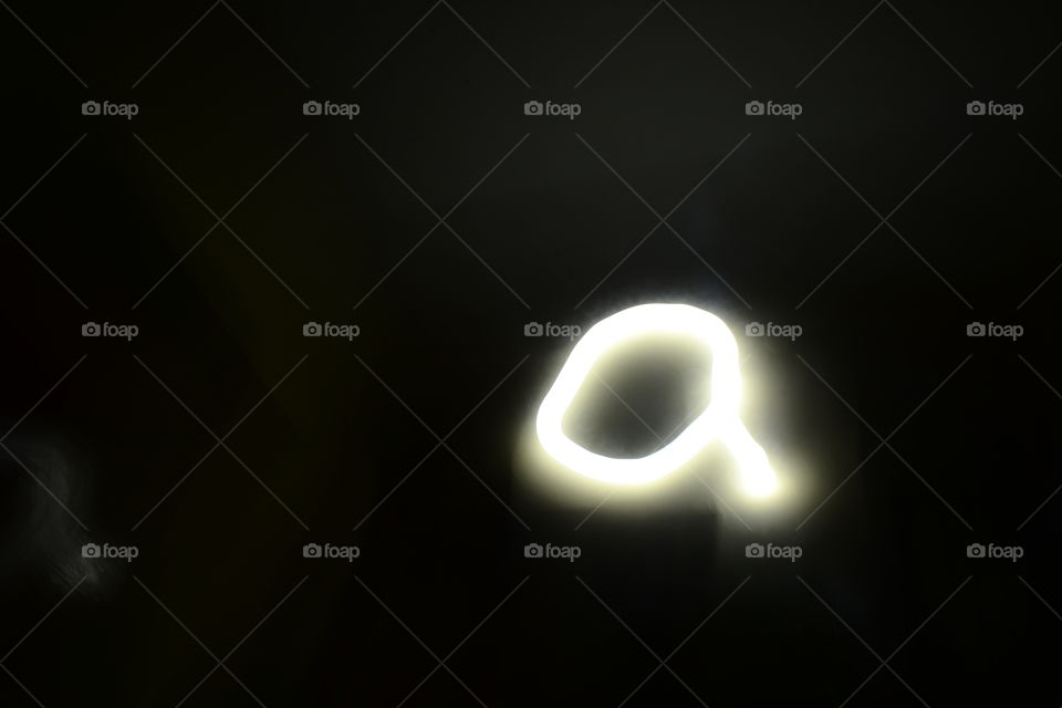 lighting write ,a, foap, lamp